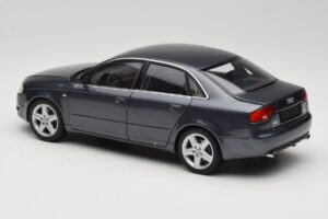 Audi A4 B7 Pelēks Metaliks Minichamps 1:18 100014400 Metāls — attēls 7 no 8