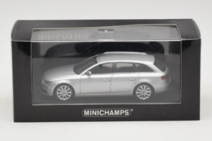 Audi A4 B8 Avant Ice Silver Minichamps 1:43 5011204213-R1 Metāls — attēls 4 no 4