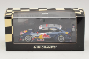 Audi A4 DTM #1 M. Ekstrom Audi Sport Team Abt Sportsline DTM Champion 2008 Minichamps 1:43 400081801 Metāls — attēls 4 no 4