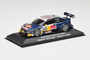 Audi A4 B8 #2 Red Bull M. Tomczyk DTM 2008 Minichamps 1:43 5020800133 Metāls — attēls 2 no 4