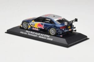 Audi A4 B8 #2 Red Bull M. Tomczyk DTM 2008 Minichamps 1:43 5020800133 Metāls — attēls 3 no 4
