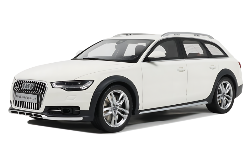 Audi A6 Allroad C7 Ibis White Otto 1:18 OT1286 Sveķi