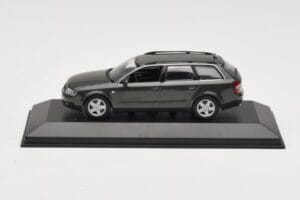 Audi A6 C5 Avant Tumši Pelēks Minichamps 1:43 AUDI006 Metāls