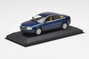 Audi A6 C5 Tumšzils Minichamps 1:43 132093 Metāls — attēls 2 no 4