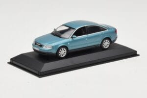 Audi A6 C5 Gaiši Zils Minichamps 1:43 AUDI004 Metāls — attēls 2 no 4
