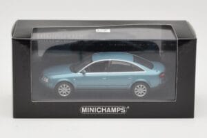 Audi A6 C5 Gaiši Zils Minichamps 1:43 AUDI004 Metāls — attēls 4 no 4