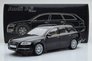 Audi A6 C6 Avant Melns Norev 1:18 188304 Metāls — attēls 8 no 8