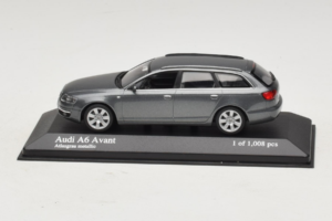 Audi A6 C6 Avant Grey Metallic Minichamps 1:43 400013011 Metāls