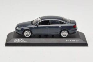 Audi A6 C6 Tumšzils Minichamps 1:43 5010406143 Metāls