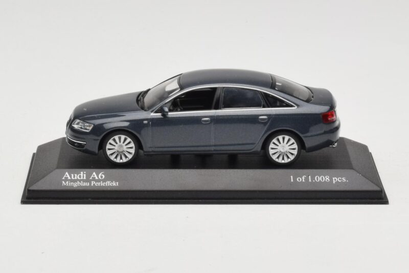 Audi A6 C6 Tumšzils Minichamps 1:43 5010406143 Metāls