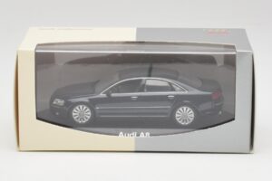 Audi A8 D3 Mauritius Zils Metallic Minichamps 1:43 5010508123 Metāls — attēls 4 no 4