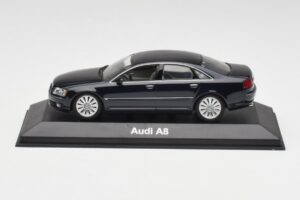 Audi A8 D3 Mauritius Zils Metallic Minichamps 1:43 5010508123 Metāls