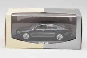 Audi A8 D3 Phantom Melns Minichamps 1:43 5010508133 Metāls — attēls 4 no 4