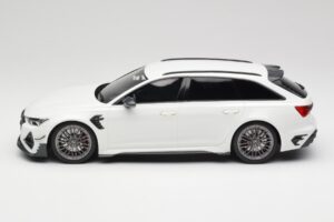 Audi ABT RS6-R C8 Avant Balts TopSpeed 1:18 TS0502 Metāls — attēls 3 no 6