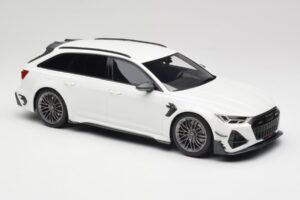 Audi ABT RS6-R C8 Avant Balts TopSpeed 1:18 TS0502 Metāls — attēls 4 no 6