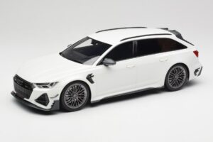Audi ABT RS6-R C8 Avant Balts TopSpeed 1:18 TS0502 Metāls