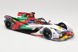 Audi e-tron FE05 Audi Sport ABT Schaeffler #66 D. Abt Formula E Season 5 2019 Minichamps 1:18 114180066 Metāls — attēls 4 no 6