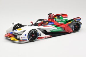 Audi e-tron FE05 Audi Sport ABT Schaeffler #66 D. Abt Formula E Season 5 2019 Minichamps 1:18 114180066 Metāls