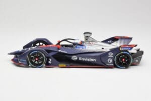 Audi e-tron FE05 Envision Virgin Racing #2 S. Bird Formula E Season 5 2019 Minichamps 1:18 114180002 Metāls — attēls 3 no 6