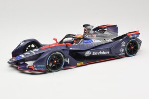 Audi e-tron FE05 Envision Virgin Racing #4 R. Frijns Formula E Season 5 2019 Minichamps 1:18 114180004 Metāls