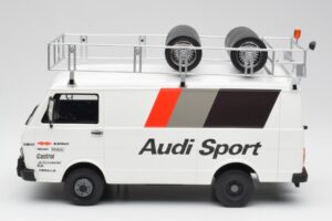 Audi Quattro A2 M. Mouton / F. Pons Tour de Corse 1983 Ar VW LT35 Otto 1:18 OT418 Sveķi — attēls 4 no 6