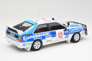Audi Quattro A2 #12 H. Wittmann / R. Diekmann Safari Rally 1984 Sun Star 1:18 4246 Metāls — attēls 3 no 8