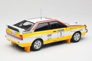 Audi Quattro A2 #3 S. Blomqvist / B. Cederberg Audi Sport Winners Sanyo Rally of New Zealand 1984 Minichamps 1:18 155841103 M — attēls 2 no 6