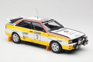 Audi Quattro A2 #3 S. Blomqvist / B. Cederberg Audi Sport Winners Sanyo Rally of New Zealand 1984 Minichamps 1:18 155841103 M — attēls 4 no 6