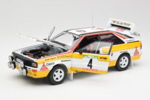 Audi Quattro A2 #4 W. Rohrl / C. Geistdorfer Rally de Portugal 1984 Sun Star 1:18 4224 Metāls — attēls 2 no 8
