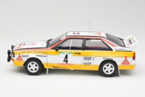 Audi Quattro A2 #4 W. Rohrl / C. Geistdorfer Rally de Portugal 1984 Sun Star 1:18 4224 Metāls — attēls 4 no 8