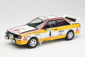 Audi Quattro A2 #4 W. Rohrl / C. Geistdorfer Rally de Portugal 1984 Sun Star 1:18 4224 Metāls