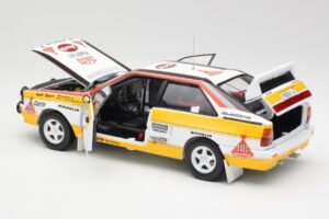 Audi Quattro A2 #4 W. Rohrl / C. Geistdorfer Rally de Portugal 1984 Sun Star 1:18 4224 Metāls — attēls 5 no 8
