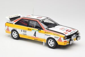 Audi Quattro A2 #4 W. Rohrl / C. Geistdorfer Rally de Portugal 1984 Sun Star 1:18 4224 Metāls — attēls 6 no 8