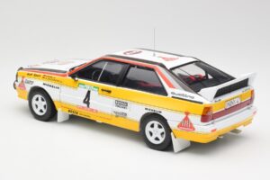 Audi Quattro A2 #4 W. Rohrl / C. Geistdorfer Rally de Portugal 1984 Sun Star 1:18 4224 Metāls — attēls 7 no 8