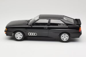 Audi Quattro Melns Metaliks Minichamps 1:18 155016121 Metāls — attēls 3 no 6