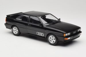Audi Quattro Melns Metaliks Minichamps 1:18 155016121 Metāls — attēls 4 no 6