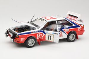 Audi Quattro #11 F. Wittmann / J. Pattermann Rally Acropolis 1986 Sun Star 1:18 4191 Metāls — attēls 2 no 8