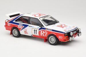 Audi Quattro #11 F. Wittmann / J. Pattermann Rally Acropolis 1986 Sun Star 1:18 4191 Metāls — attēls 6 no 8