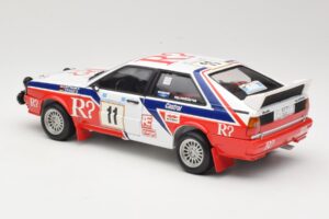 Audi Quattro #11 F. Wittmann / J. Pattermann Rally Acropolis 1986 Sun Star 1:18 4191 Metāls — attēls 7 no 8