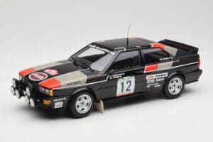 Audi Quattro #12 M. Mouton / F. Pons Audi Sport Rally de Portugal 1981 Minichamps 1:18 155811112 Metāls