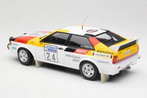 Audi Quattro #24 M. Demuth / M. Daniels Audi Sport Lombard RAC Rally 1982 Minichamps 1:18 155821124 Metāls — attēls 5 no 6