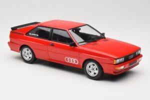 Audi Quattro Sarkans Minichamps 1:18 155016124 Metāls — attēls 4 no 6