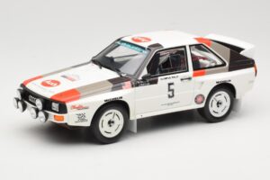 Audi Quattro Sport S1 #5 J. Buffum / N. Wilson Olympus Rally 1986 Otto 1:18 OT1159 Sveķi