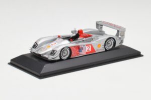Audi R10 TDI #2 R. Capello / A. McNish Minichamps 1:43 AUDI002 Metāls — attēls 2 no 4