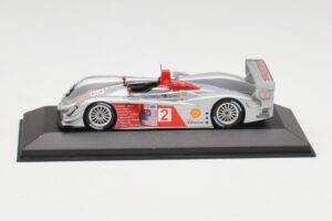 Audi R10 TDI #2 R. Capello / A. McNish Minichamps 1:43 AUDI002 Metāls