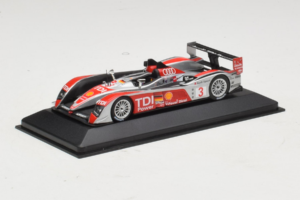 Audi R10 TDI LMP1 #3 L. Luhr / A. Premat 2008 Minichamps 1:43 400089803 Metāls — attēls 2 no 4