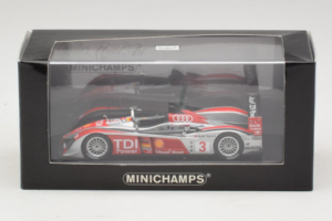 Audi R10 TDI LMP1 #3 L. Luhr / A. Premat 2008 Minichamps 1:43 400089803 Metāls — attēls 4 no 4