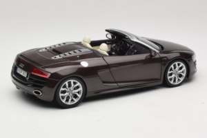 Audi R8 5.2 Spyder Teak Brown Kyosho 1:18 5010918525 Metāls — attēls 3 no 8