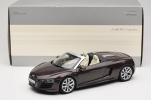 Audi R8 5.2 Spyder Teak Brown Kyosho 1:18 5010918525 Metāls — attēls 8 no 8