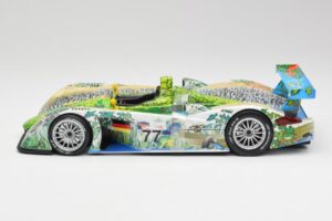 Audi R8 LMP Crocodile 2001 Maisto 1:18 35899 Metāls — attēls 3 no 6